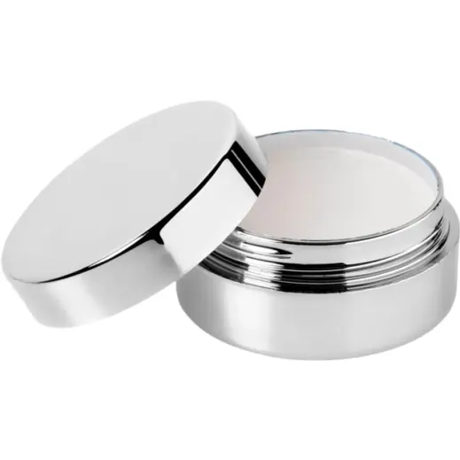 Glamorous Disc Lip Balm Silver Open